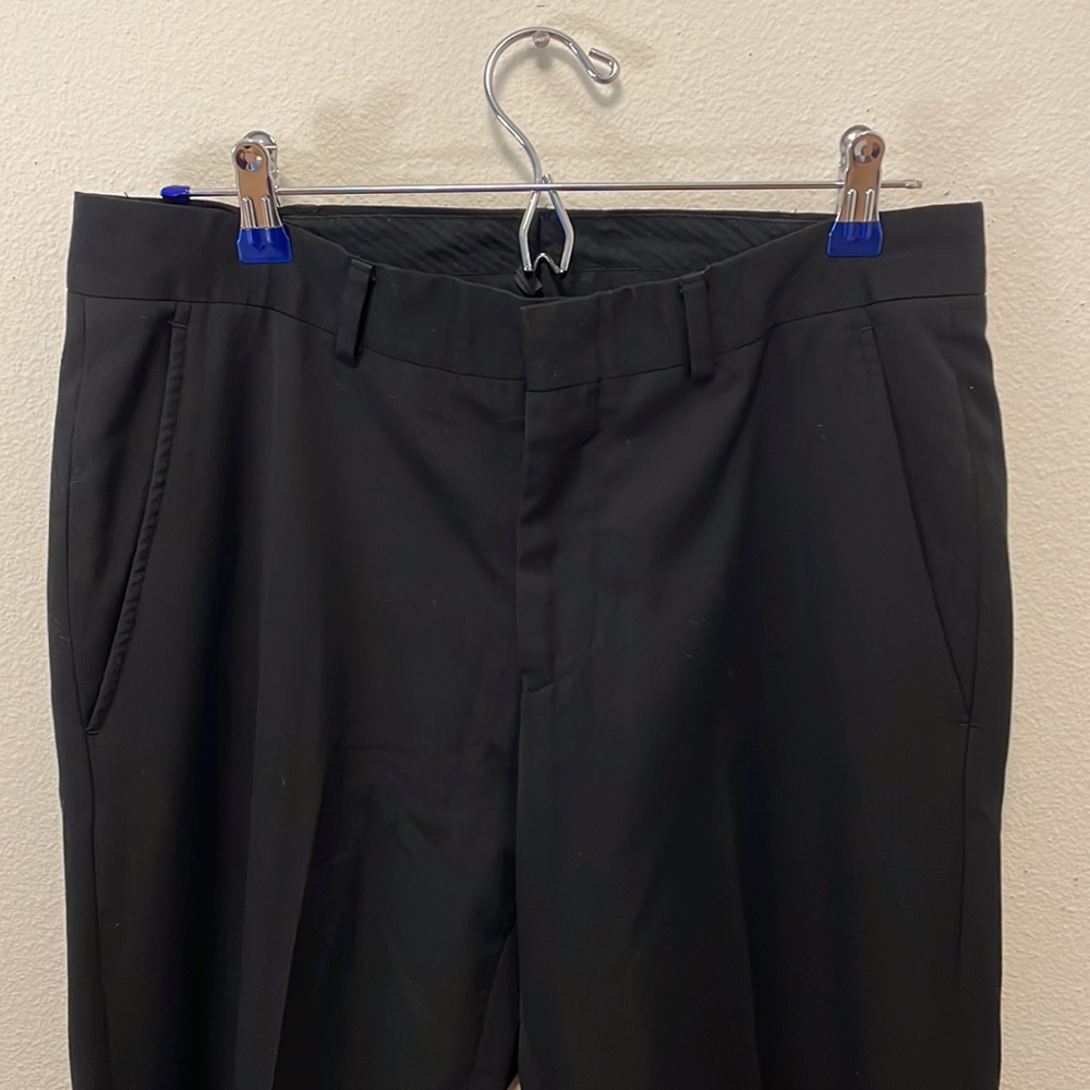 Men’s Black Suit Dress Pants - 32x30